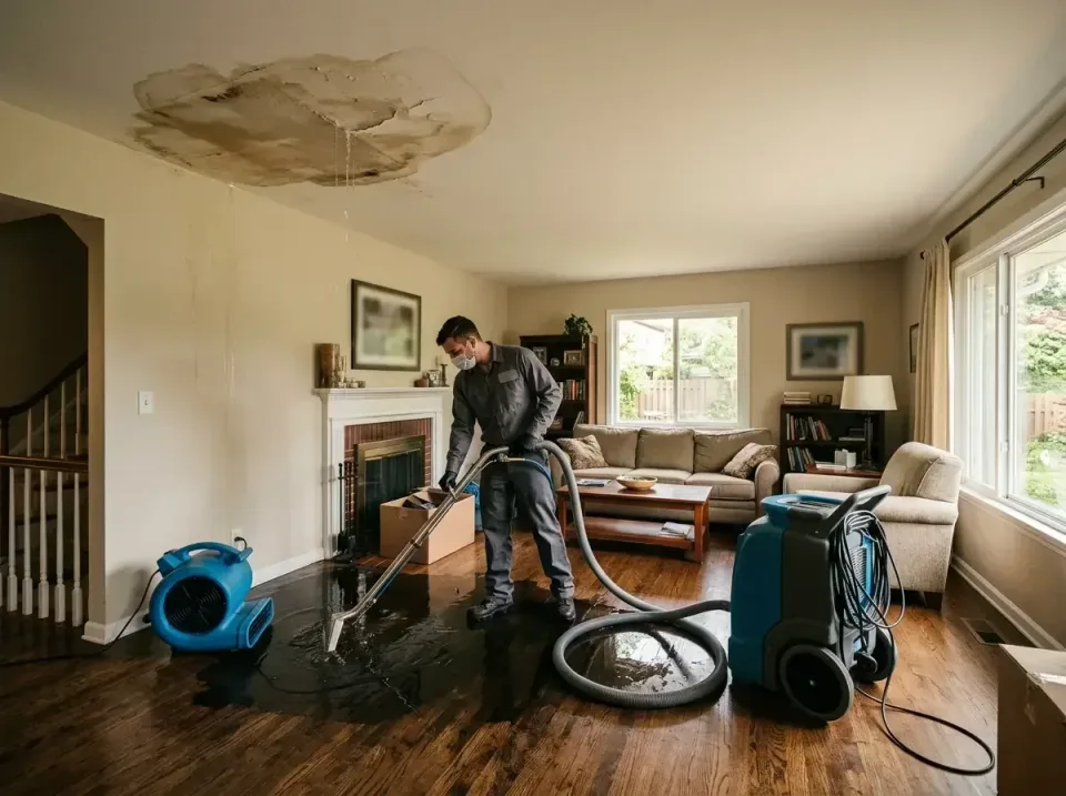 attic-pipe-burst-ceiling-drip-008 — frequently asked questions, Water Damage Restoration & Carpet Care in Covington, WA